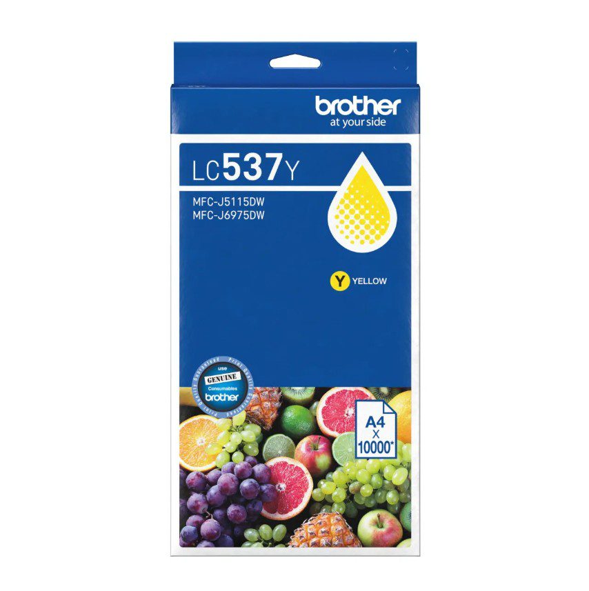Brother *NEW* YELLOW INK CARTRIDGE TO SUIT MFC-J6975DW -UP TO 10,000 PAGES