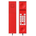 Snom Analogue Emergency Phone, Traffic‑red Casing And Antibacterial Housing, Hearing Aid Compatible (E303A)