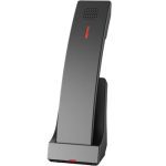 Snom – Additional Cordless Dect Handset, Antibacterial Housing, Large Led Call Indicator, Hands‑free Calling, Hearing‑aid Compatible (HD1)