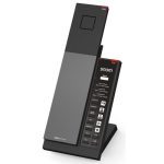 Snom – Analogue Cordless Guest Room Phone, Wireless Dect Handset, Five Speed‑dial Keys, Antibacterial Housing, Customisable Back Cover (HD341A)