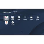 ViewSonic CDE6514-2C 65 Inch 4K UHD Quad-Core SoC 4GB RAM Fast Warm Boot USB Playback Signal Failover 500 Nit Brightness ProAV Integration
