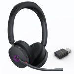 Yealink Wh68 Hybrid Dual Teams Dect Bluetooth Hybrid Wireless Technology 4-mic Anc Comfort Wdd6 (WH68-H-MS)