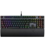 ASUS Rog Strix Scope Ii X Strom Gaming Keyboard, Hot-swappable Rog Nx Mechanical Switches V2, Sound-dampening Foam Pbt Doubleshot Keycaps Or Uv-coated (ROG STRIX SCOPE II X WIRED PBT STORM SWITCH)