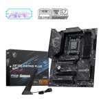 MSI X870E GAMING PLUS WIFI, AM5, Ryzen 7000-9000, X870E, DDR5-8200+, PCIe5 x16, M.2 Gen5, WiFi7, BT5.4, 5G LAN, USB4, USB20G, Audio7.1, 8CH HD Boost