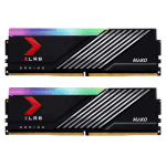 PNY 16gbx2,udimm,ddr5-6000-40/40/40/77, Xmp &expo,1.3v,2pk,mako, Black (amz) (MD32GK2D5600040MXR)