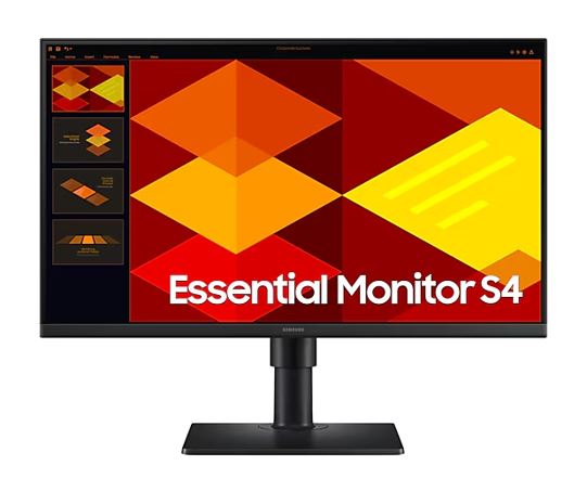 Samsung 24' S40GD FHD Monitor 1920 x1080 100Hz 16:9 250cd/m2 IPS 2xHDMI Tilt Pivot Swivel HAS VESA Viewing Angle Eye Saver & Game Picture Mode Black - Image 14