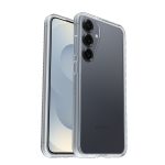 OtterBox React Samsung Galaxy S25 5G (6.2') Case Clear - (77-97378), DROP+ Military Standard, Antimicrobial, Hard Case, Soft Grip, 7 Years Warranty