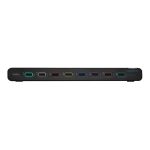Belkin Cybersecurity And Secure Kvm Universal 2nd Gen Secure Kvm Switch, 8-port Single Head W/ Cac – Black (),12v,2.5a,2 Years Warranty (F1DN108KVM-UN-4)