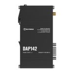 Teltonika DAP142 Industrial Access Point with RS232 & Dual RJ45, Seamless Mesh Wi-Fi 4, Passive PoE & DIN-rail Ready, PSU excluded