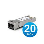 Ubiquiti Ufiber 10gbps Multi-mode Optical Module, Sfp+, 20-pack, Duplex Lc Connector, Connection Up To 300 M (UACC-OM-MM-10G-D-20)