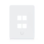 Ubiquiti Universal Paintable Keystone Wall Plate, 4-Pack, Universal Keystone Wall Plate, Paintable Cover For Clean, Customizable Finish.