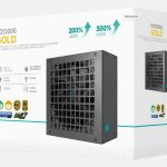 DeepCool PQ1200G 1200W Gamer Storm Fully Modular ATX Power Supply 120mm Fan Japanese Capacitors DC to DC ATX12V V31