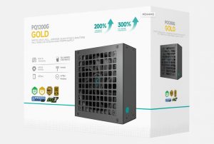 Buy DeepCool Pq1200g 1200w Gamer Storm Fully Modular Atx Power Supply 120mm Fan Japanese Capacitors Dc To Dc Atx12v V31 (R-PQC00G-FD1B-JGAU-V1) in Australia - TECHOM Shop