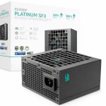 DeepCool PS1000P 1000W Gamer Storm SFX Full Japanese Electrolytic Capacitors Platinum PPLP 115V Platinum