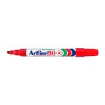 Artline 90 Perm Mrker Red Bx12