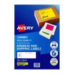 Avery Av Lsrlbl Yl L7162fy 16up Pk25 (35942)