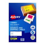 Avery Av Lsrlbl Yl L7163f Y14up Pk25 (35947)