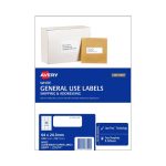 Avery Av Gen Lbl L7157gu 33up Pk100 (938200)