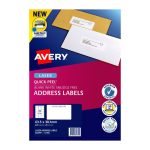 Avery Av Lsr Lbl Qp L7160 21up Pk20 (952000)