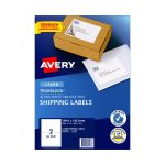 Avery Lsr Lbl L7168 2up Pk100 (959008)