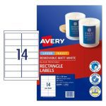 Avery Av Labels L7163 Lip 14up Pk350 (959046)
