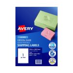 Avery Av Lsr Lbl Clr L7567 1up Pk25 (959065)