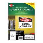 Avery Av Laser Lbl Hd L7068 2up Pk25 (959068)