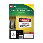 Avery Laserlbl L7069 4up Pk25 (959069)