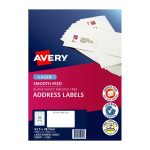 Avery Av Laser Lbl L7160 21up Pk250 (959090)