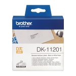 Brother White Standard Address Labels, 29mm X 90mm 400 Labels Per Roll Brother White Standa (DK-11201)