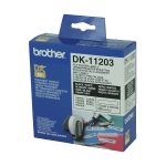 Brother White File Folder Labels 17mm X 87mm 300 Labels (DK-11203)