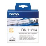Brother White Multi-purpose/return Address Labels, 17mmx54mm (DK-11204)