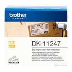 Brother Large White Shipping Labels, 103mm