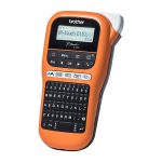 Brother Portable P Touch Labeller Suitable For Electricians/tradesmen 3.5-12mm Tze Tape Model (PT-E110VP)