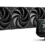 DeepCool SPARTACUS 360 Fully Customisable 6th Gen Liquid Cooler with Silent Ring Fans 3.4 LCD