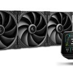DeepCool SPARTACUS 420 Fully Customisable 6th Gen Liquid Cooler Thick Tracking Balancing Fans 3.4 IPS LCD