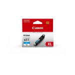 CLI651XLC Cyan Extra Large Ink Tank