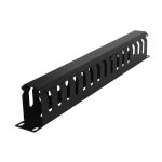 19IN 1U METAL DUCT CABLE MANAGER W COVER