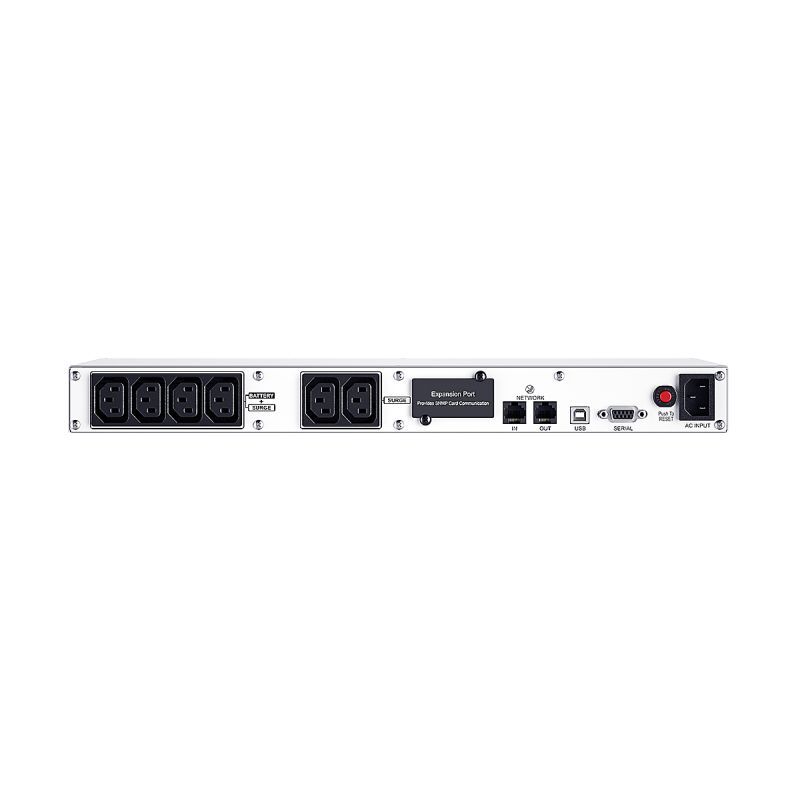 CyberPower Smart App Office Rackmount Series LCD 600VA / 360W 1U Line Interactive UPS-(OR600ERM1U)- 2 Yrs Adv. Rep & 2yrs on Int. Battery - Image 2