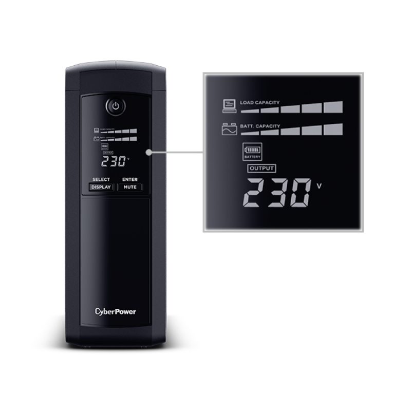 VALUE PRO 700VA / 390W UPS 2 YRS WTY - Image 3