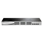 D-Link 24-port 10/100/1000mbps + 4-port Sfp. (DGS-1210-28)