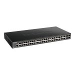D-Link 48-port Gigabit Smart Managed Switch (DGS-1250-52X)