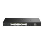 28-PORT POE+ SWITCH 24T+4SFP+ 370W
