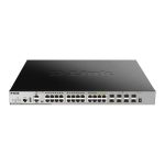 28-PORT GB XSTACK LAY3+ MGD STACK SWITCH