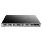 52PORT GB XSTACK LAY3+ MGD STCKPOE SWTCH