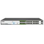 D-Link 250M 24-Port 1000Mbps PoE Switch