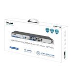 D-Link 18-port Gigabit Websmart Poe+ Switch (DGS-F1210-18PS-E)