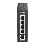 D-Link 5-port Ind. Switch 10/100 Din (DIS-100E-05)