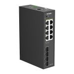 12-PORT INDUSTRIAL POE GIGABIT SWITCH