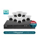 VIGILANCE SURVEILLANCE KIT WITH 16CH NVR